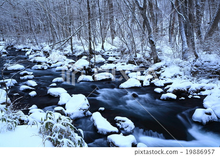 Oirase冬季苦難流的流 Oirase冬季苦難流的流 19886957