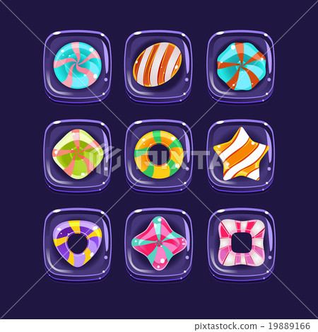 Bubbles With Sugar Candies Inside Bubbles With Sugar Candies Inside 19889166