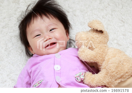 Baby (Plush Toy Toy Baby 0 Year Old Play Dog Inu) 19891578