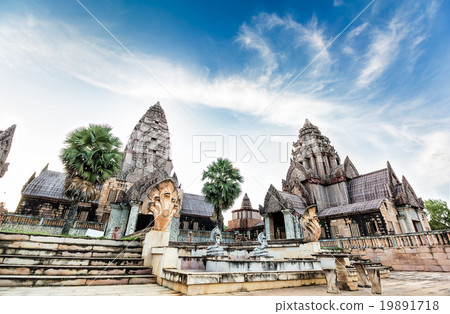Ancient Bayon castle Ancient Bayon castle 19891718