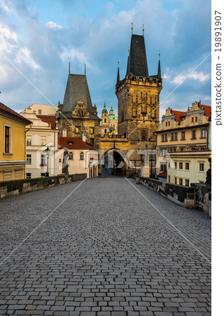 Prague ,Charles bridge Prague ,Charles bridge 19891907
