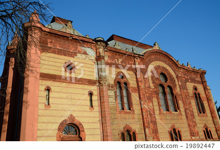 Beautiful old jewish temple (synagogue),Uzhgorod 19892447
