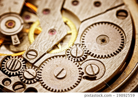 rusty mechanism in the old clock rusty mechanism in the old clock 19892559