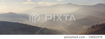 Morning light in mountains. Sunlight in mountains. Morning light in mountains. Sunlight in mountains. 19892876