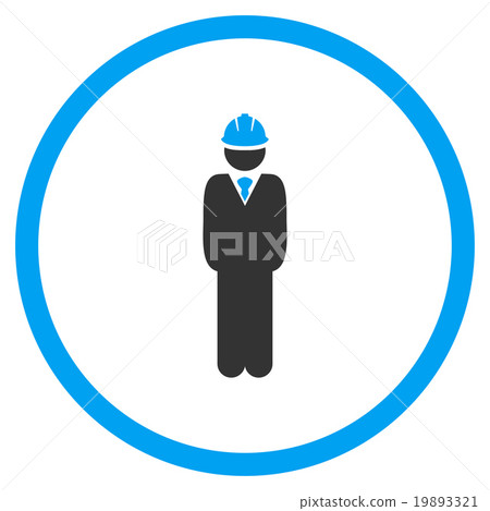 Standing Engineer Icon 19893321
