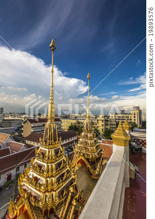 Wat Ratchanaddaram and Loha Prasat Metal Palace Wat Ratchanaddaram and Loha Prasat Metal Palace 19893576