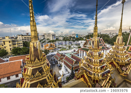 Wat Ratchanaddaram and Loha Prasat Metal Palace Wat Ratchanaddaram and Loha Prasat Metal Palace 19893976