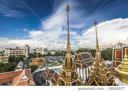 Wat Ratchanaddaram and Loha Prasat Metal Palace Wat Ratchanaddaram and Loha Prasat Metal Palace 19893977