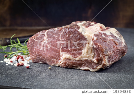 Dry aged Entrecote on Flagstone 19894888