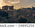 Rome, Italy: The Roman Forum in the sunrise 19895256