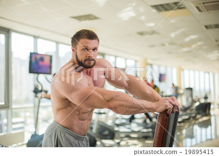 Muscular man. 19895415