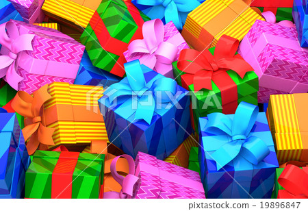 Lots of gift boxes Lots of gift boxes 19896847