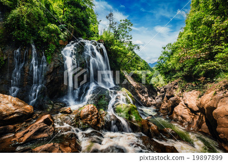 Cat-Cat waterfall, Vietnam 19897899