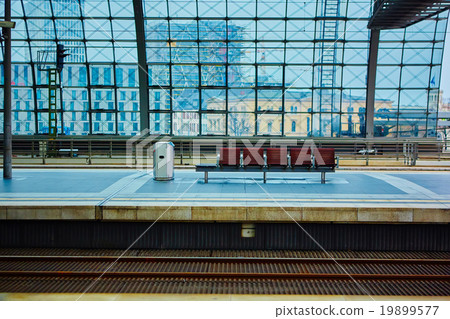 The main railway station in Berlin The main railway station in Berlin 19899577