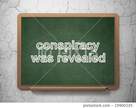 Politics concept: Conspiracy Was Revealed on 19900185