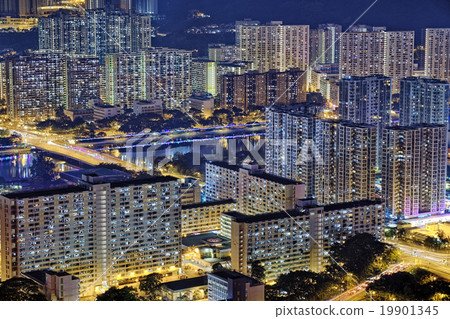 Hong Kong Sha Tin at Night Hong Kong Sha Tin at Night 19901345