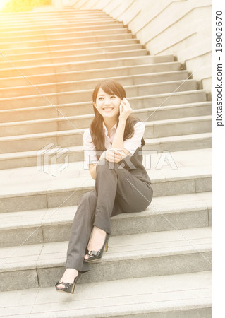 Asian business woman Asian business woman 19902670