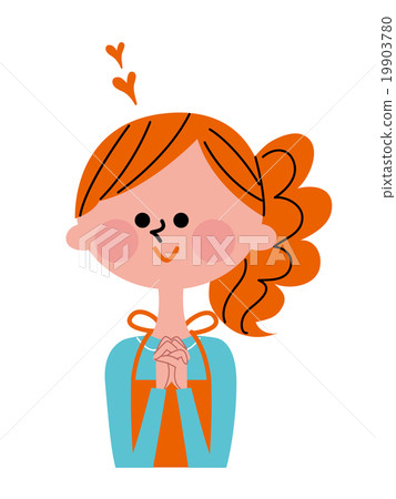 A woman looking happy 19903780