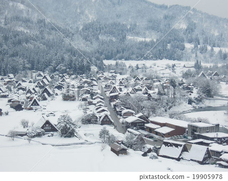 Winter Shirakawa Town Winter Shirakawa Town 19905978