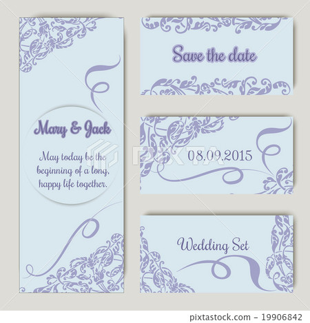 Wedding set in lavender color 19906842