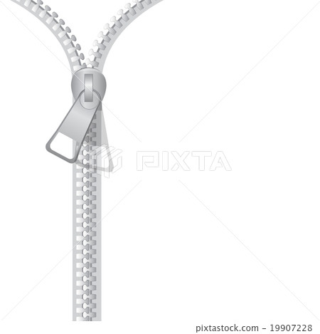 Abstract Background with Zipper Vector 19907228