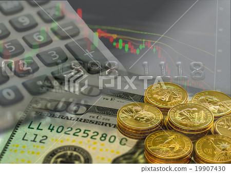 Stock graph, invest on stock market 19907430