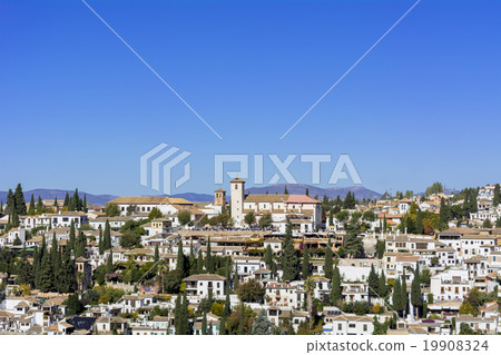 Albayzin district from the Alhambra 19908324