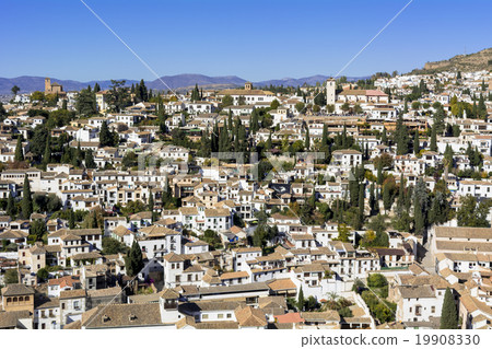 Alhambra的Albayzin區 Alhambra的Albayzin區 19908330