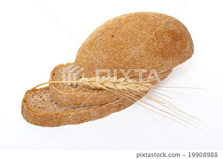 Sliced bread with ear 19908988