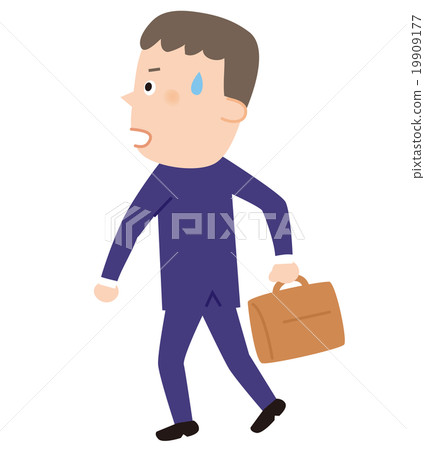 Impatient office worker 19909177