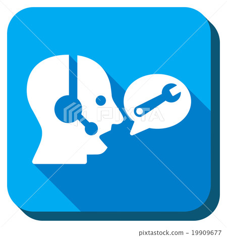 Manager Service Message Icon - Stock Illustration [19909677] - PIXTA