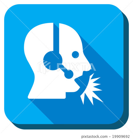 Operator Speech Icon - Stock Illustration [19909692] - PIXTA