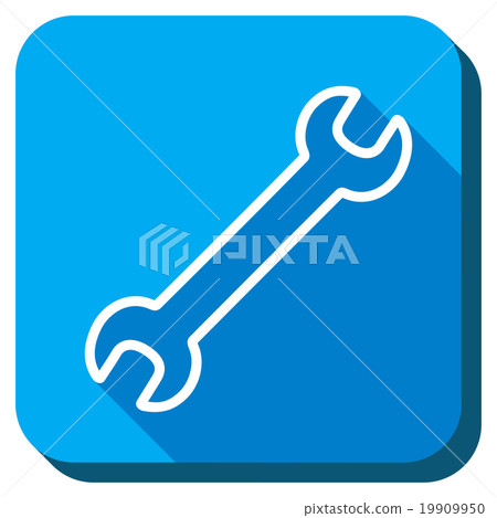 Contour Wrench Icon Contour Wrench Icon 19909950