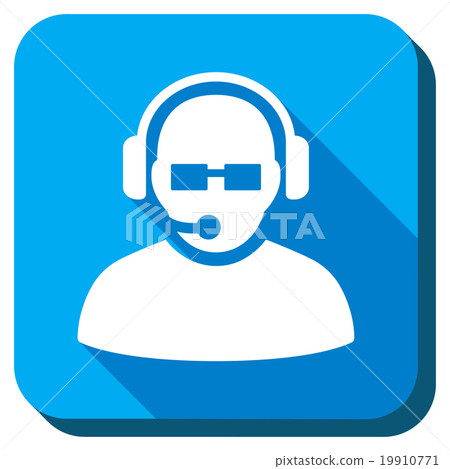 Operator Flat Icon 19910771
