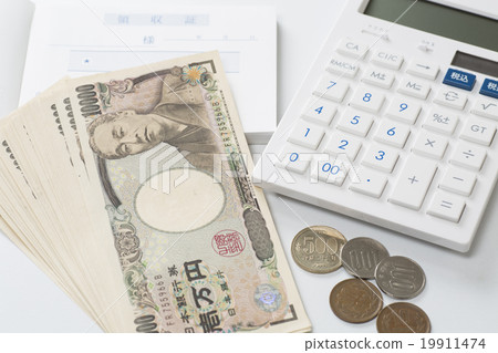 Receipt money accounting image Receipt money accounting image 19911474