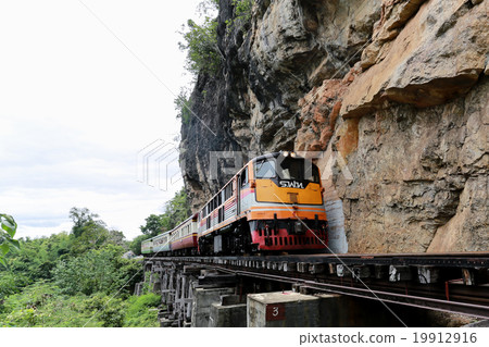 Train on the death railway Train on the death railway 19912916