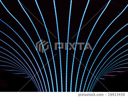 Neon abstract background of lines and bokeh Neon abstract background of lines and bokeh 19913430