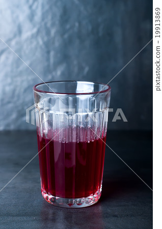 hot red drink 19913869