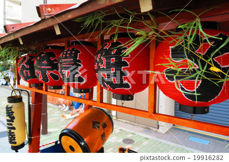 Food stall of Torigoe festival Food stall of Torigoe festival 19916282