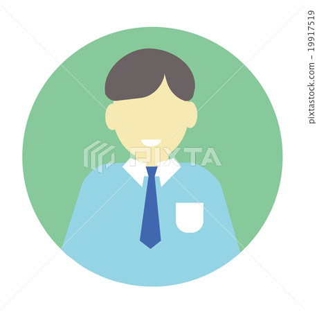 People illustration (male salaried worker) People illustration (male salaried worker) 19917519