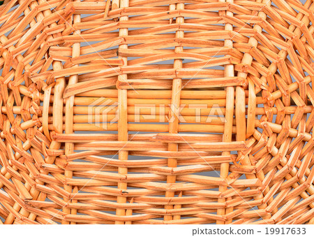 woven wood bamboo wall texture background 19917633