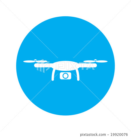 drone icon flat style drone icon flat style 19920076