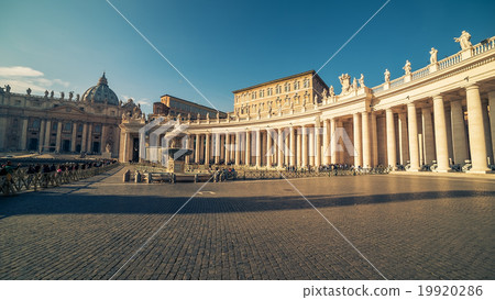 Vatican City and Rome, Italy: St. Peter's Square Vatican City and Rome, Italy: St. Peter's Square 19920286