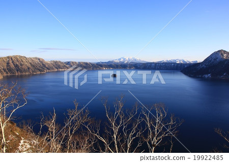 在冬天和北海道的摩週湖 在冬天和北海道的摩週湖 19922485
