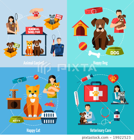 Animal shelter set 19922523