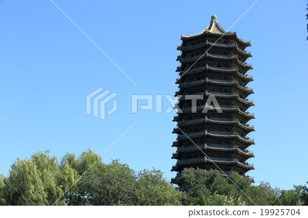 中國未知的湖源花園建築西亞塔 中國未知的湖源花園建築西亞塔 19925704
