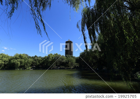 中國未知的湖源花園建築西亞塔 中國未知的湖源花園建築西亞塔 19925705
