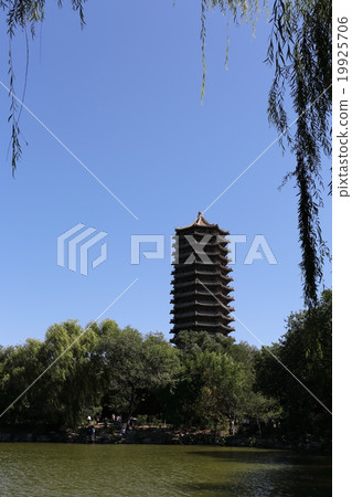 中國未知的湖源花園建築西亞塔 中國未知的湖源花園建築西亞塔 19925706