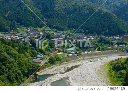 Scenery of Nagano Tenryu village Scenery of Nagano Tenryu village 19926489