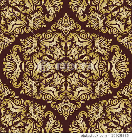 Damask Seamless Pattern Damask Seamless Pattern 19929585